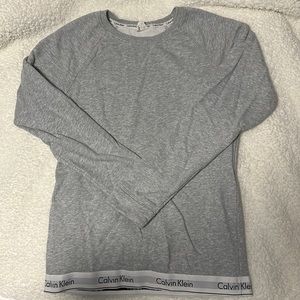 Calvin Klein gray Crewneck size small